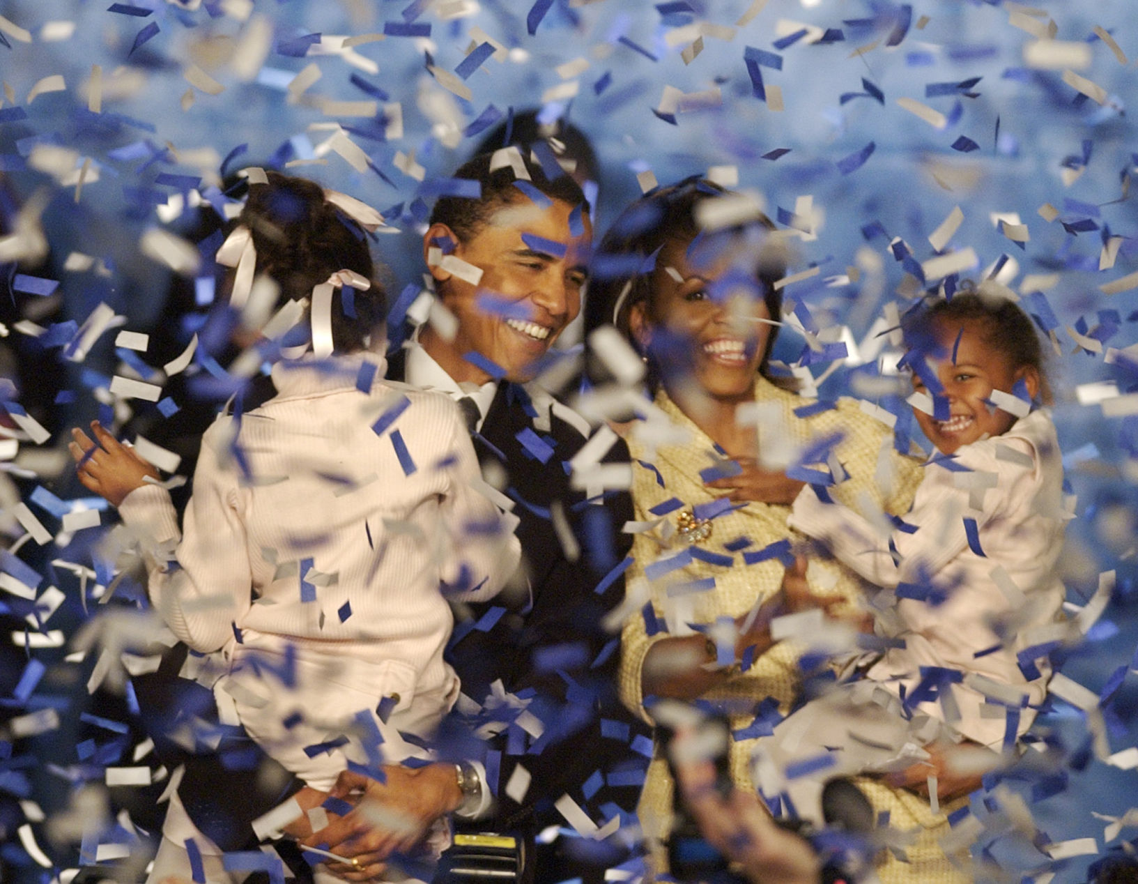 The Obamas, 2004